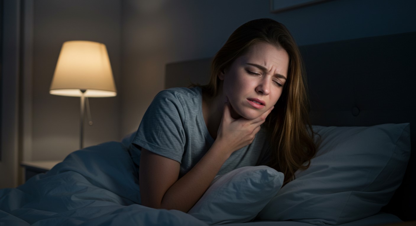 can't sleep from extreme tooth pain