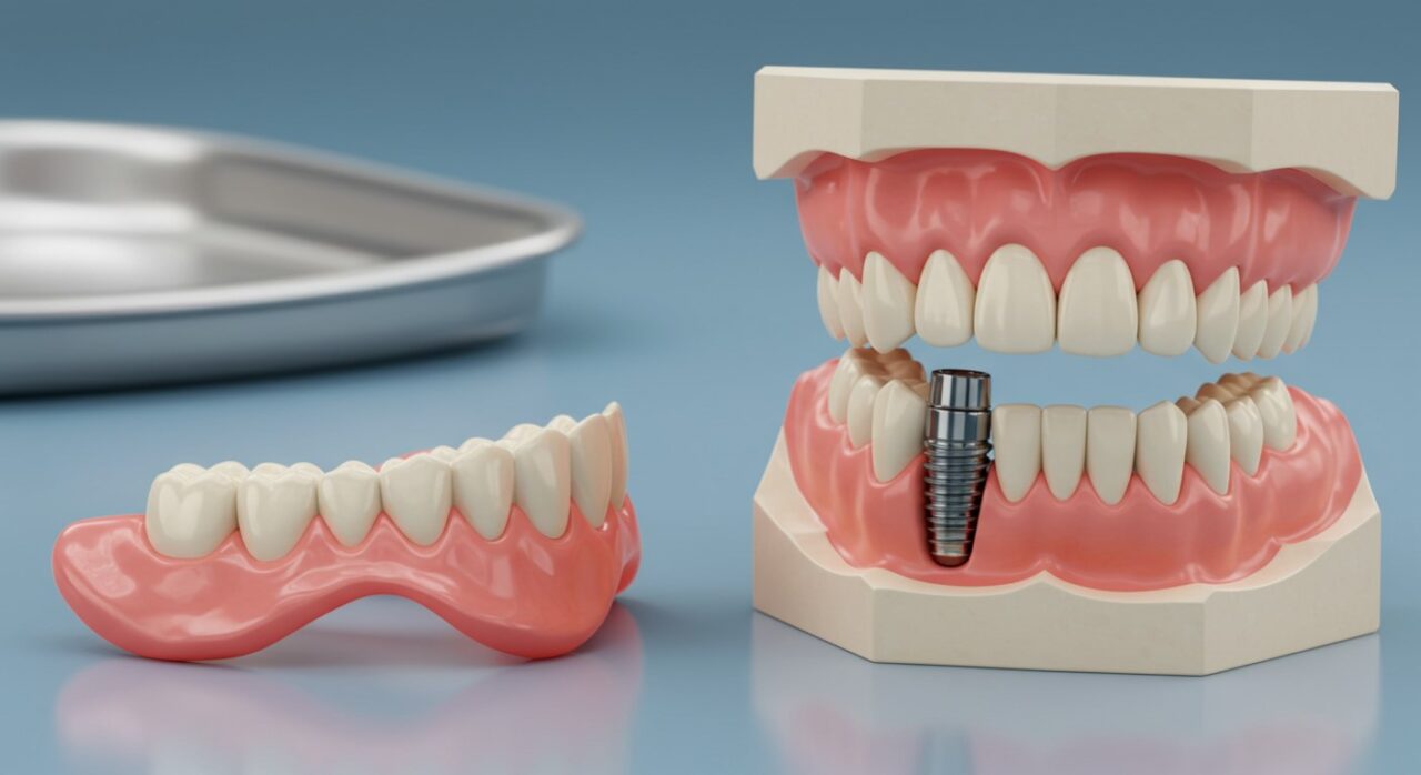 Dental implants vs dentures