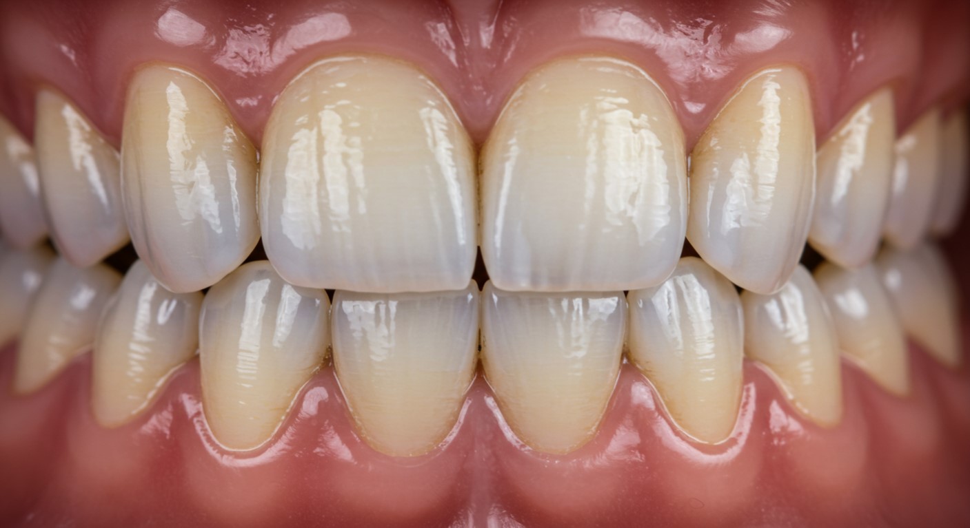 Teeth Transparent at The Bottom